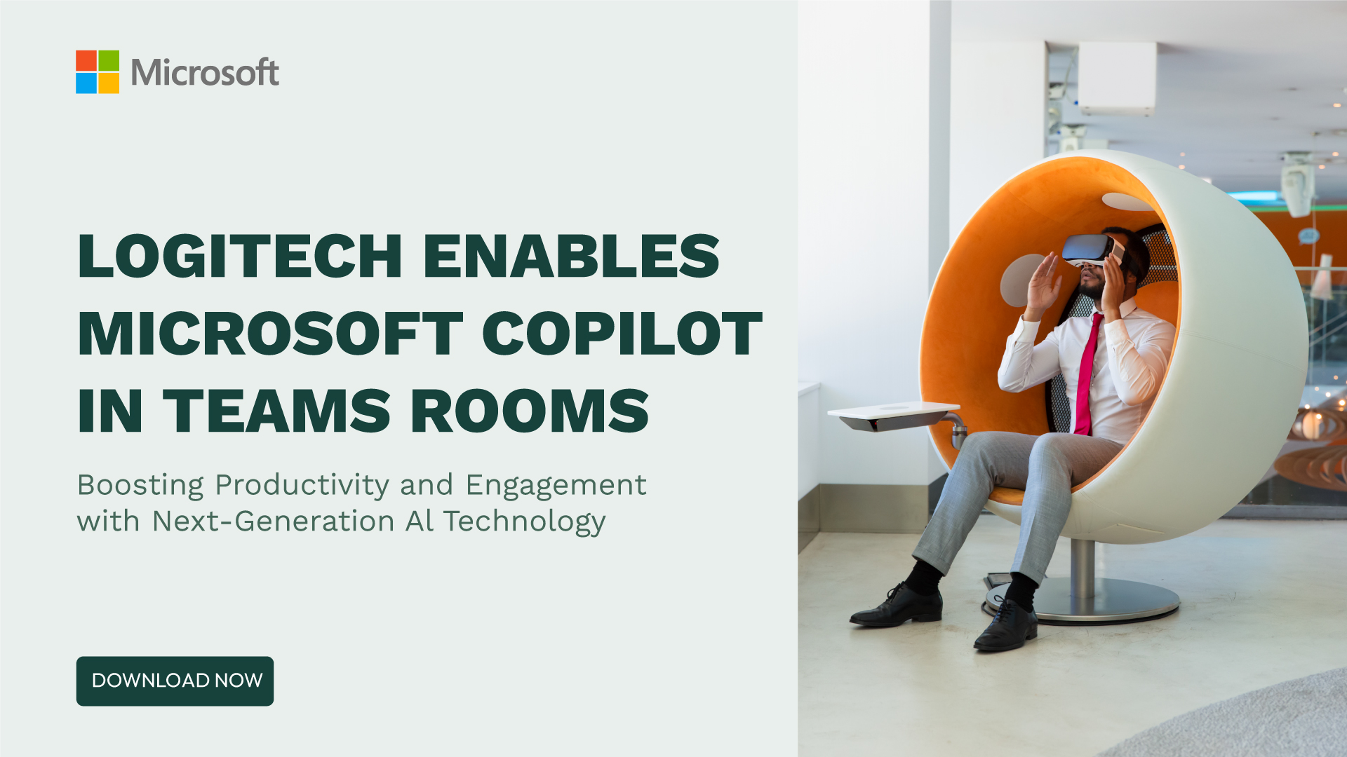 Logitech Enables Microsoft Copilot in Teams Rooms Branded Content Logitech Enables Microsoft Copilot in Teams Rooms