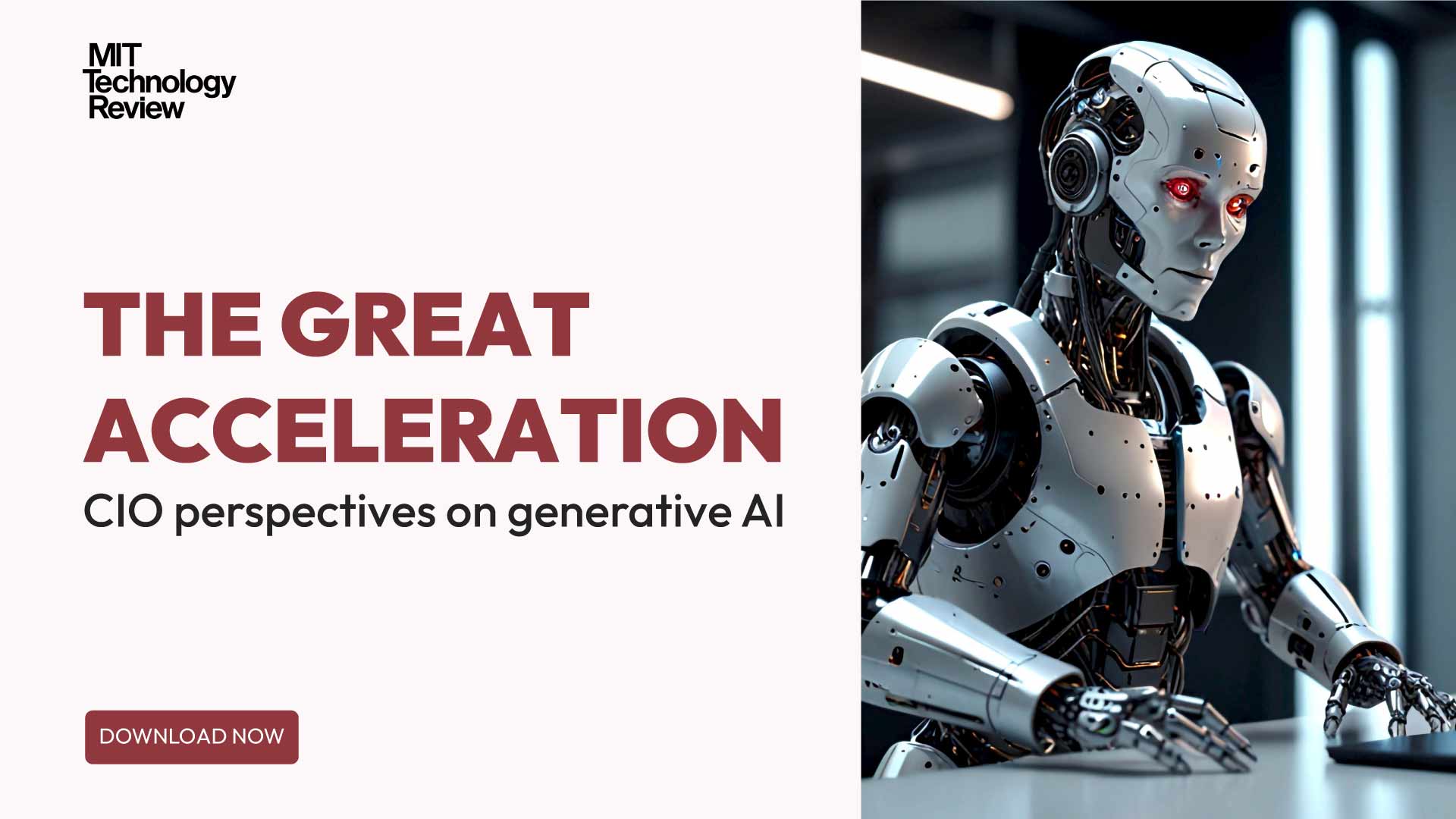 The great acceleration CIO perspectives on generative AI Branded Content The great acceleration CIO perspectives on generative AI