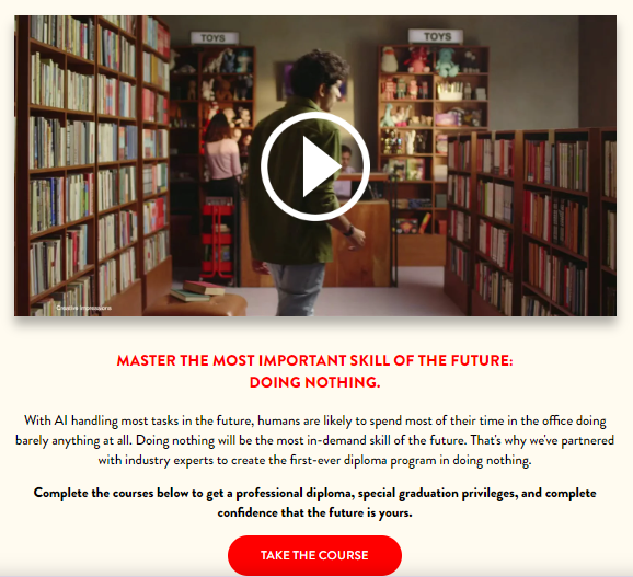 cadbury How Cadbury 5 Star's 'Do Nothing University' is Encouraging Relaxation in the Age of AI? cadbury