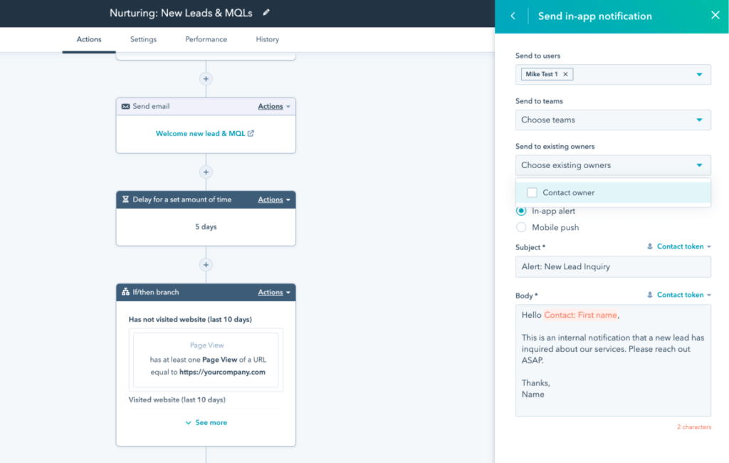 image 4 Top 10 Marketing Automation Tools hubspot marketing automation workflow