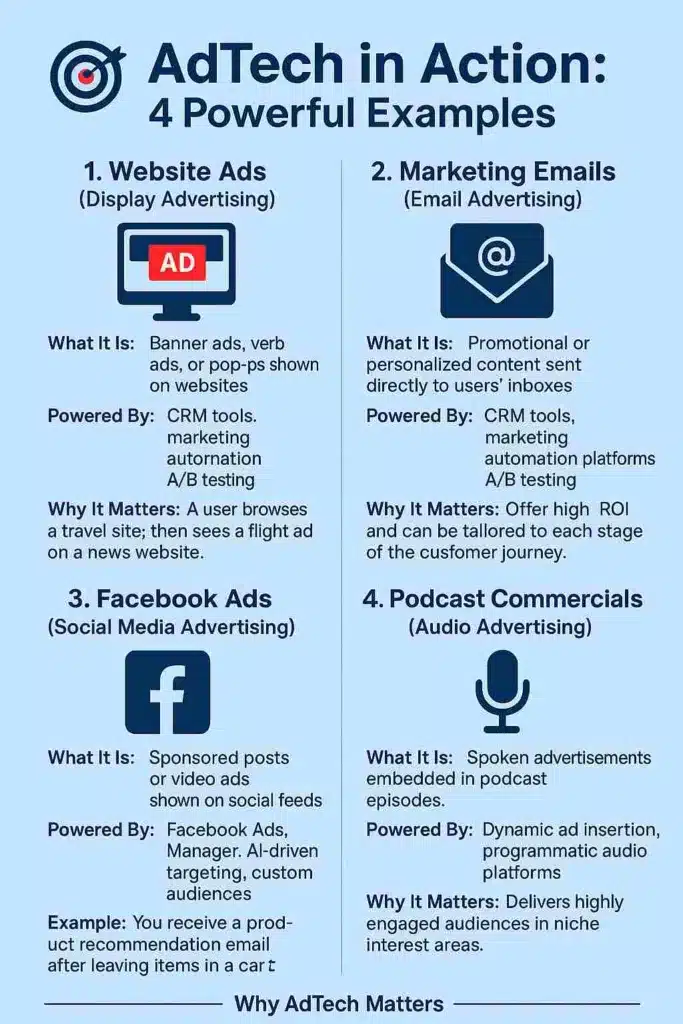adtech examples compressed What is AdTech - A Complete Outlook in 2025 adtech-examples