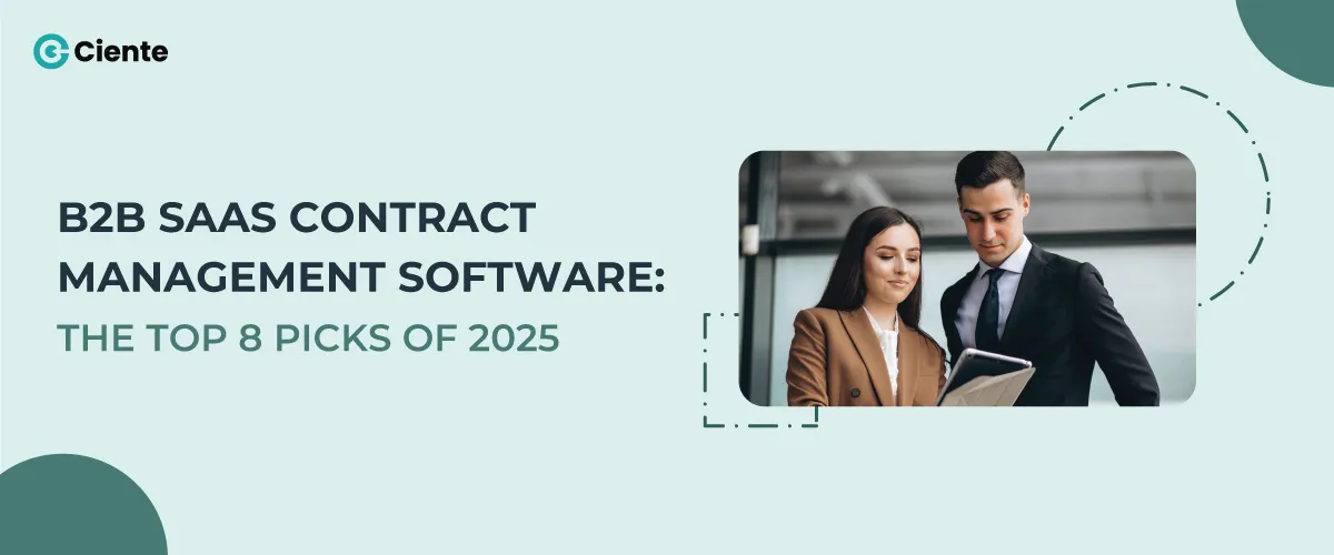 B2B SaaS Contract Management Software For 2025