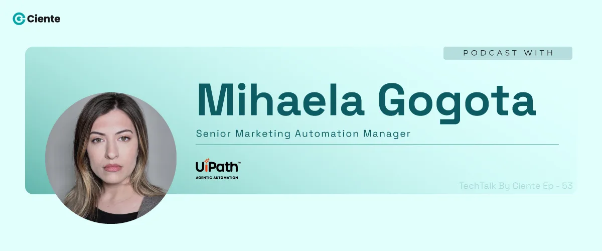 Mihaela Gogota new cyan colour Main Website TechTalk - Tech Podcasts with B2B Tech Experts Mihaela-Gogota-new-cyan-colour---Main-Website